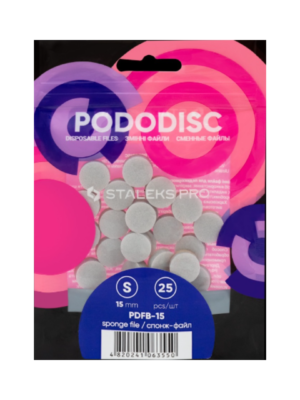 STALEKS PRO Repuestos sponge para PODODISC talla S (25 unidades)