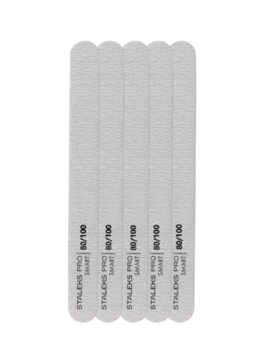 STALEKS PRO Limas minerales rectas SMART 80/100 grit (kit de 5 unidades)