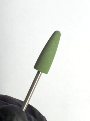 Pulidor de silicona y carburo CONO ROMO (grano fino)