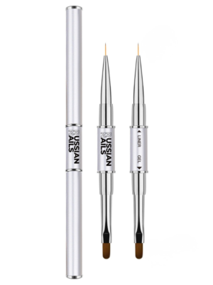 RN RUSSIAN NAILS Pincel para gel (11mm) + liner (7mm)