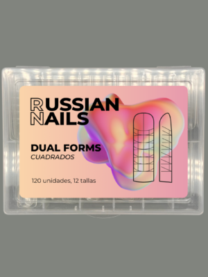 RN RUSSIAN NAILS DUAL FORMS (cuadrados)