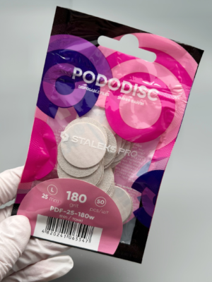 STALEKS PRO Repuestos finos para PODODISC talla L 180 grit (50 unidades)