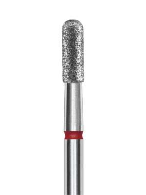 STALEKS PRO Fresa de diamante CILINDRO REDONDEADO 2.3mm grano fino, cabeza 8.0mm