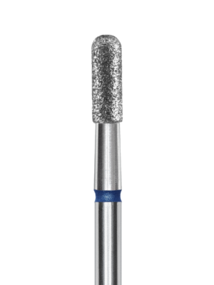 STALEKS PRO Fresa de diamante CILINDRO REDONDEADO 2.3mm grano medio, cabeza 8.0mm