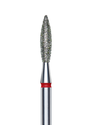 STALEKS PRO Fresa de diamante FLAMA 2.3mm grano fino, cabeza 10.0mm