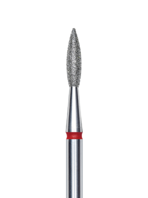 STALEKS PRO Fresa de diamante FLAMA AGUDA 2.1mm grano fino, cabeza 8.0mm
