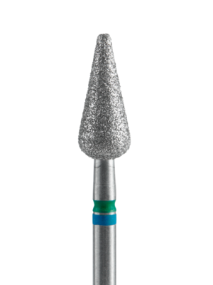 STALEKS PRO DUO Fresa de diamante GOTA 5.0mm grano medio-grueso, cabeza 12.0mm