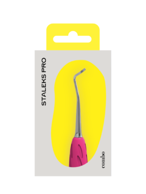 STALEKS PRO Cabeza para pusher UNIQ COMBO 32 (cureta curvada a la derecha)