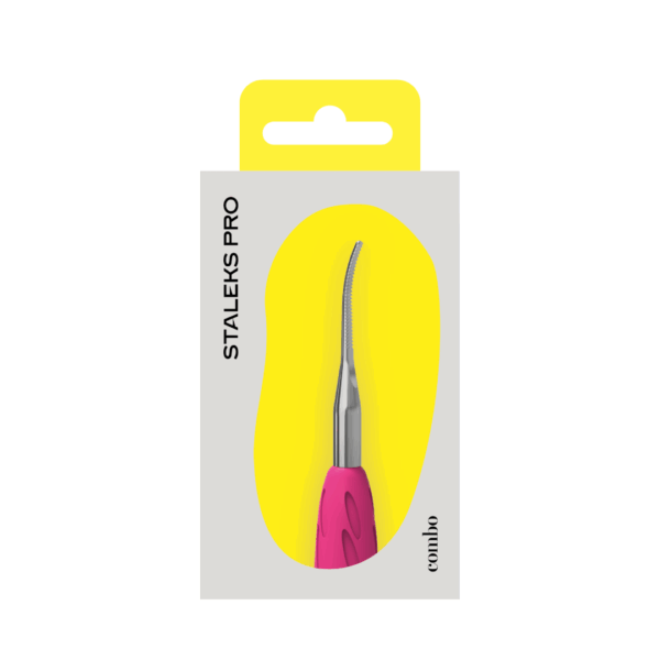 STALEKS PRO Cabeza para pusher UNIQ COMBO 35 (lima de arrastre angosta curvada)