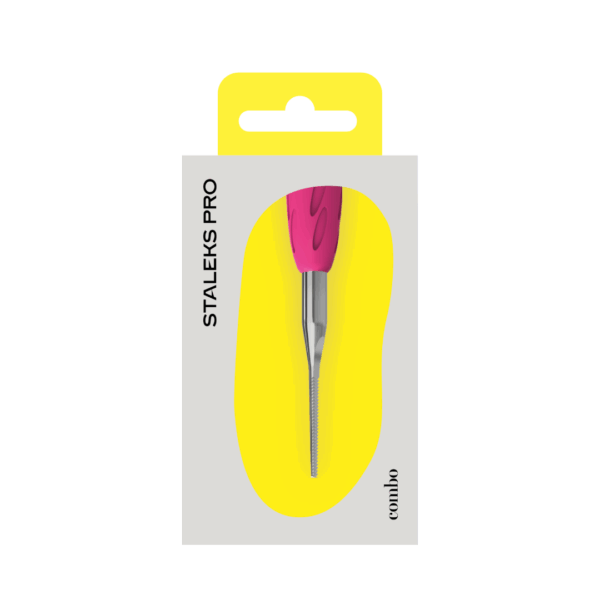 STALEKS PRO Cabeza para pusher UNIQ COMBO 36 (lima de arrastre angosta recta)