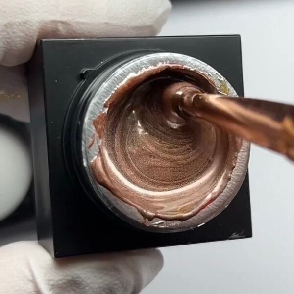 RN RUSSIAN NAILS Gel paint color oro rosa, 5g