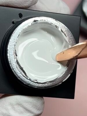 RN RUSSIAN NAILS Gel paint color blanco, 5g