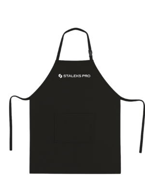 STALEKS PRO Delantal, una sola talla (negro)