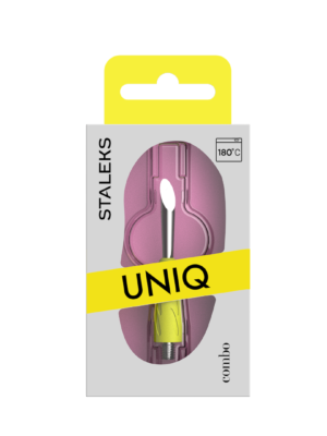 STALEKS PRO Cabeza para pusher UNIQ COMBO 12 (palito de naranjo), color amarillo