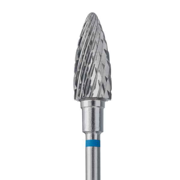 STALEKS PRO Fresa de carburo CHOCLO AGUDO 6.0mm grano medio, cabeza 14mm