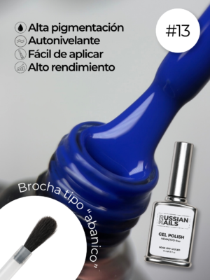 RN RUSSIAN NAILS Gel Polish 15ml (tono 13)