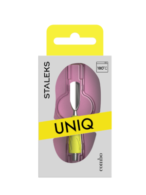 STALEKS PRO Cabeza para pusher UNIQ COMBO 16 (pusher angosto), color amarillo